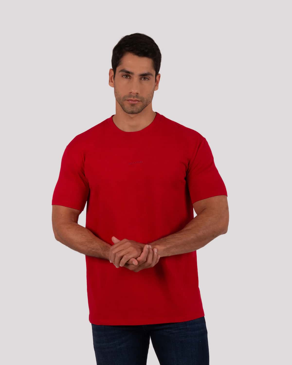 Camiseta rojo para hombre
