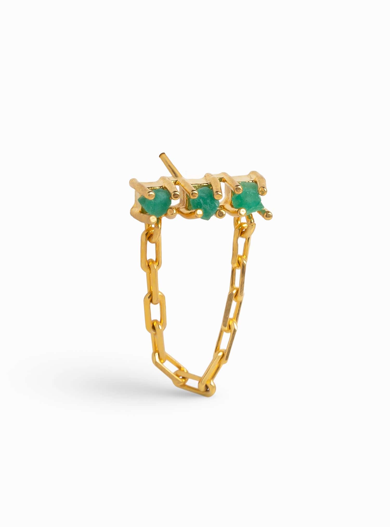 Arete Triple Tennis Chain Solitario