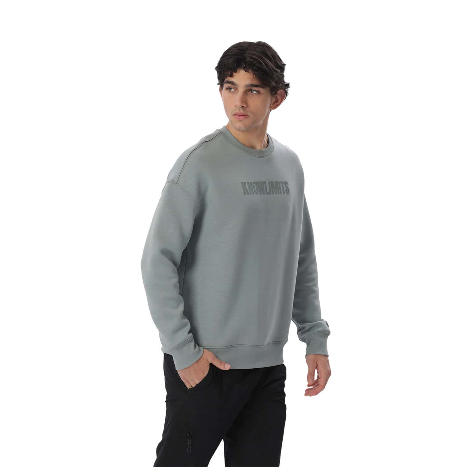 Buzo para Hombre cuello redondo Vess Verde