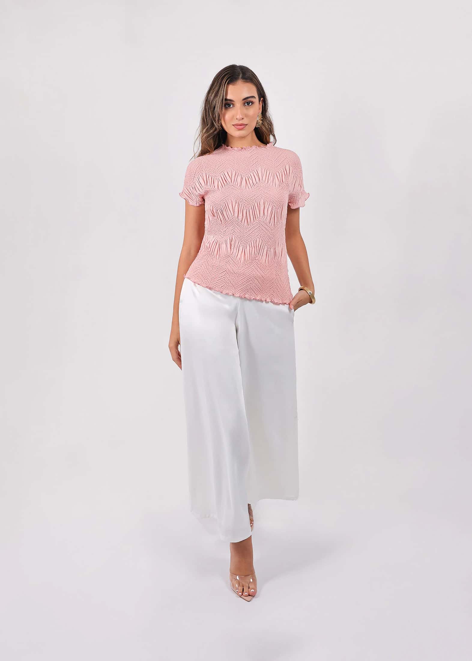 Blusa Rose Texture