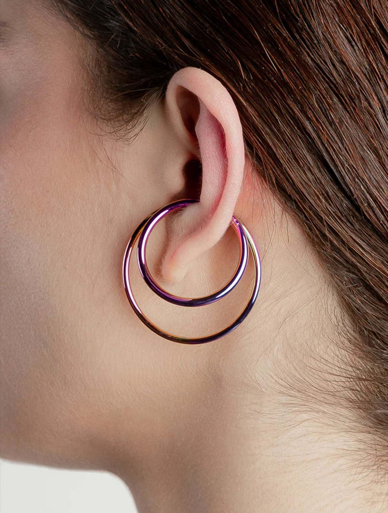 EARCUFF MIDI HOLOGRÁFICO - miniatura 2