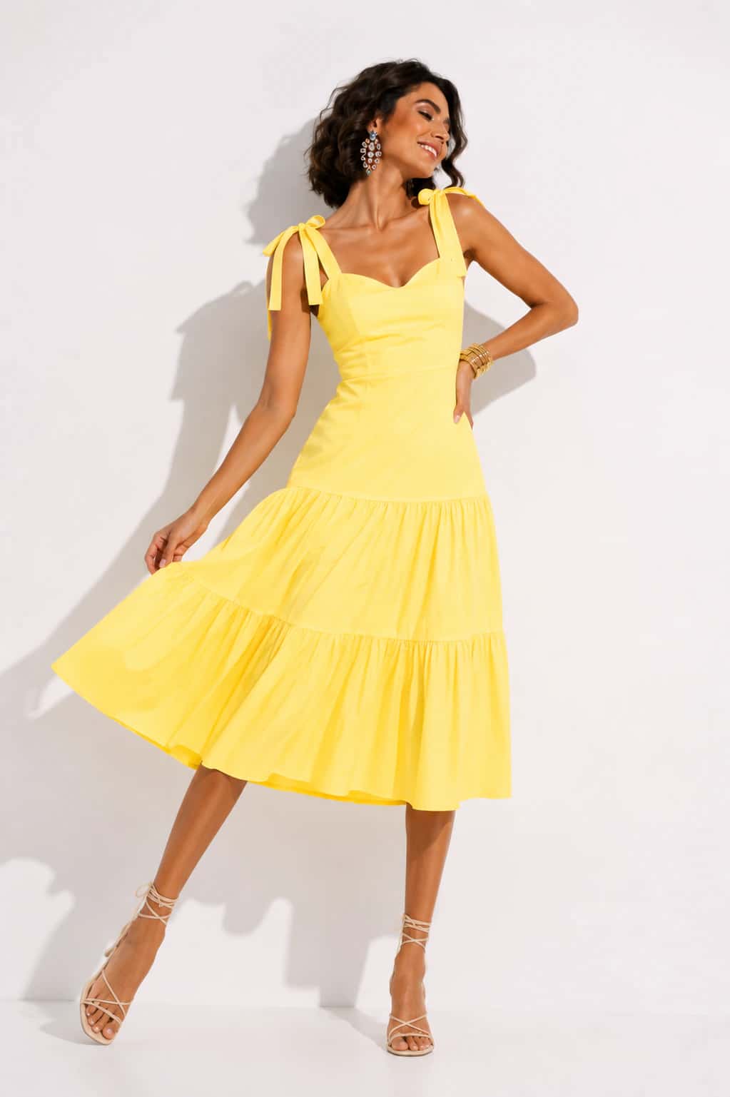 Vestido Patia Amarillo