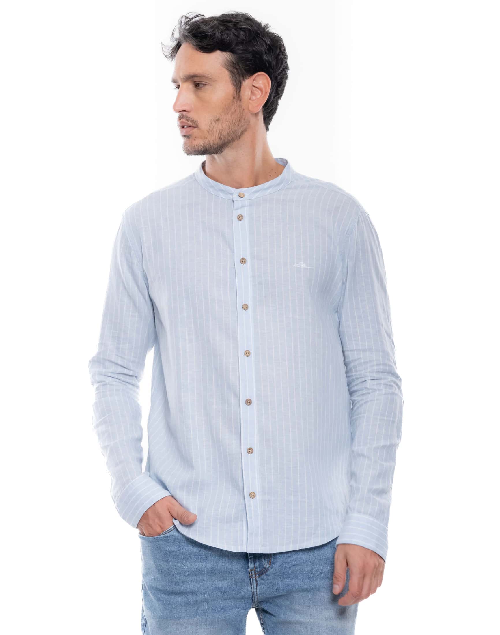 Camisa Manga Larga Rayas