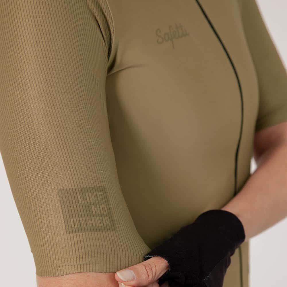 CAMISA CICLISMO MANGA CORTA ESSENTIAL GOLD PARA MUJER - miniatura 5
