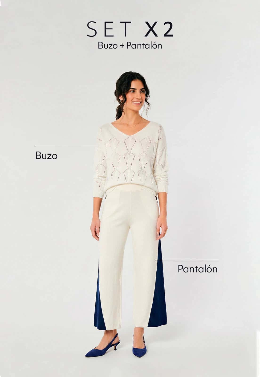 Set Buzo Hojas / Pantalón Sofía