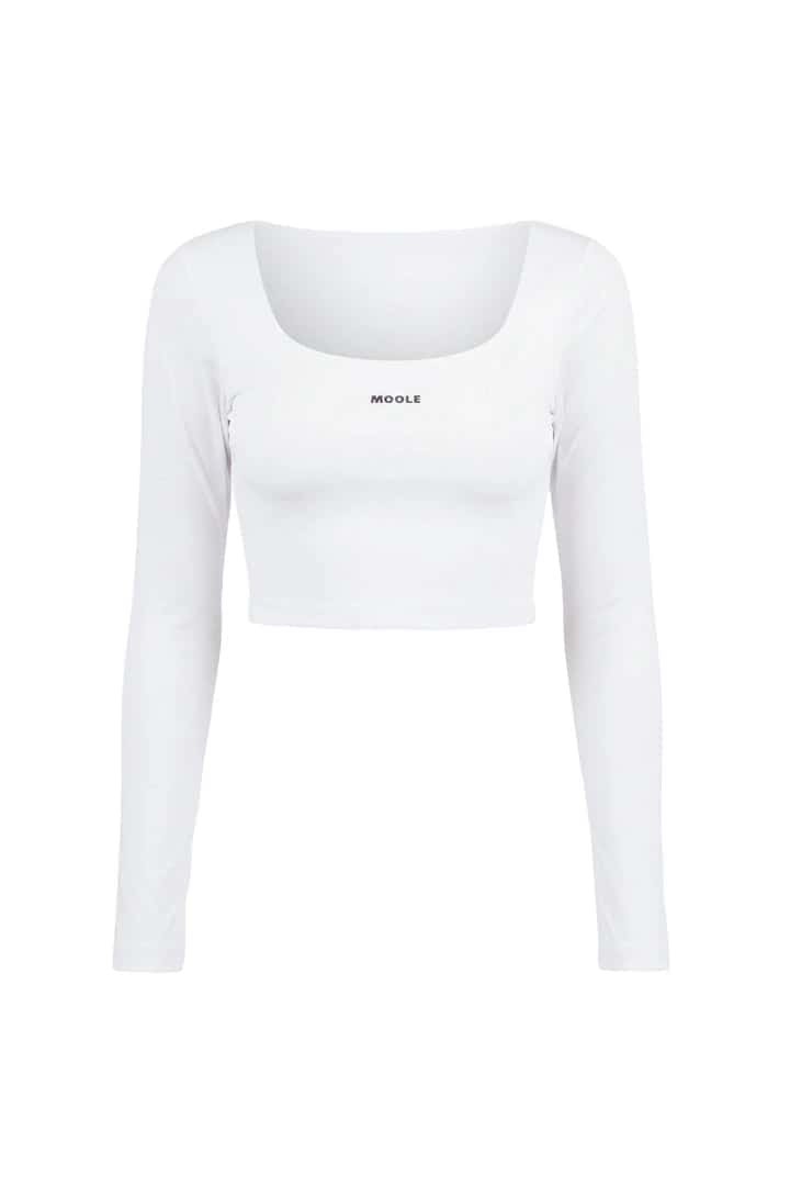 CROP TOP ESENCIALES  MANGA LARGA - miniatura 7