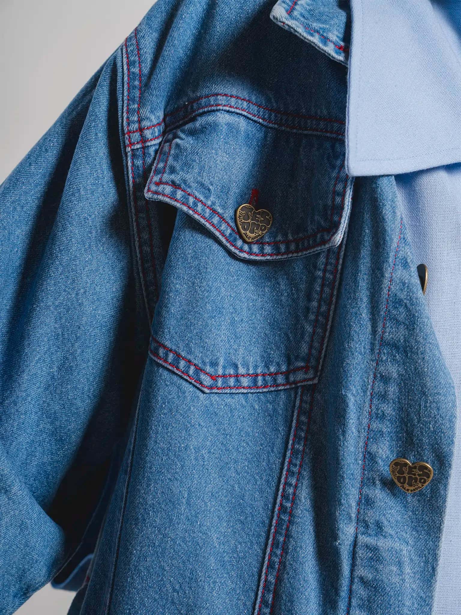 Chaqueta Denim Moño - miniatura 4