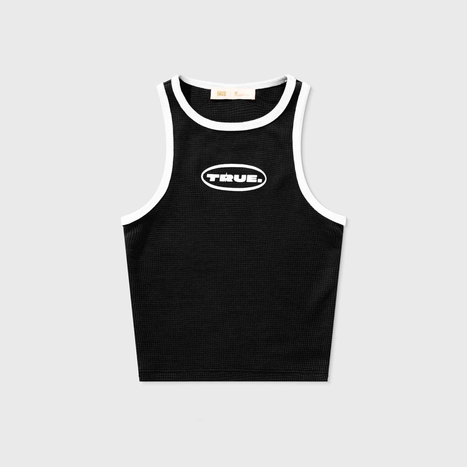 Textured Tank Top - Black