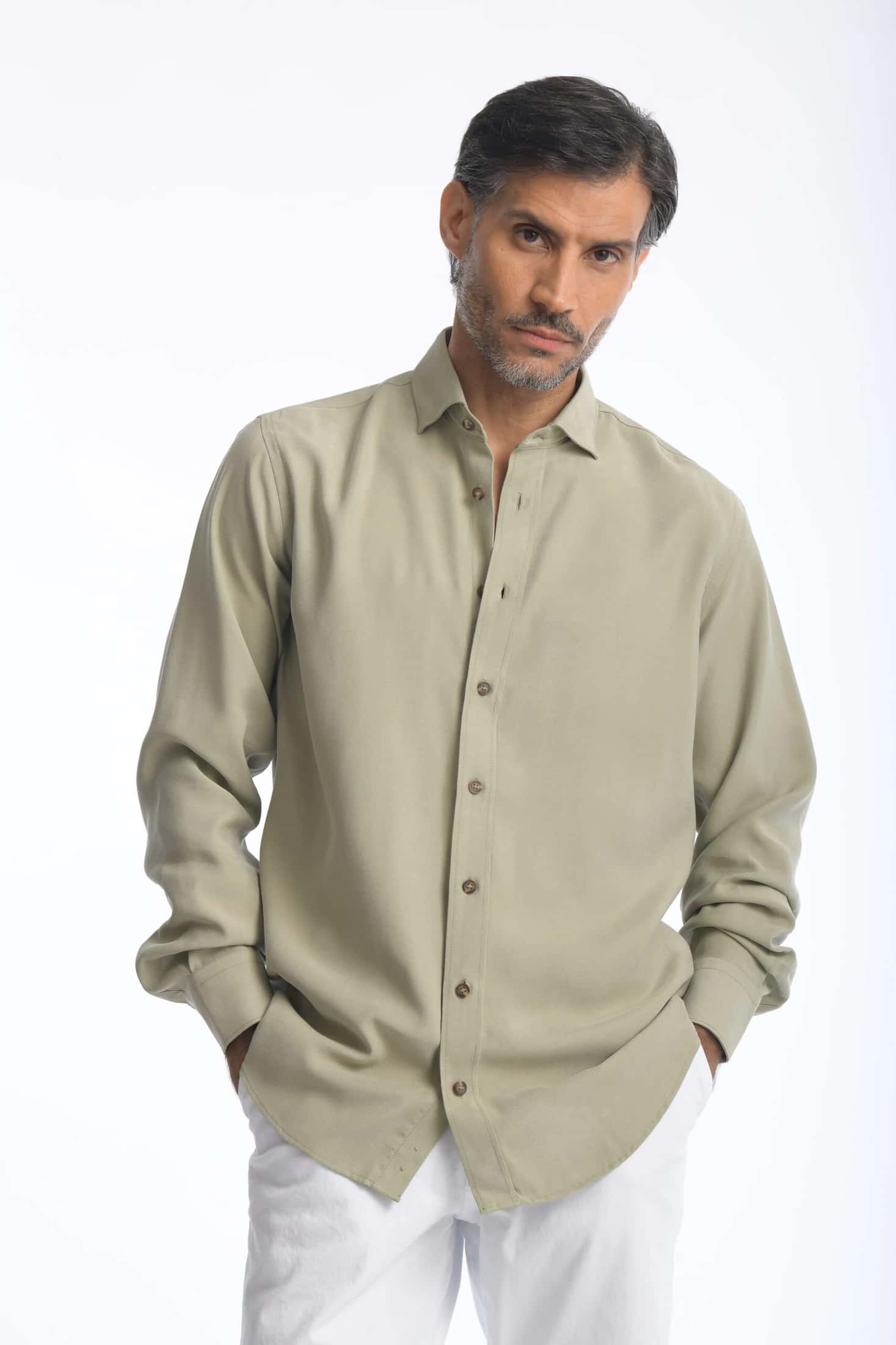 Camisa Cefiro Oliva