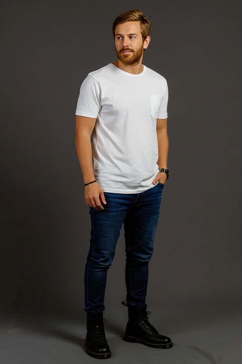 Camiseta Cuello Redondo con Bolsillo - miniatura 3