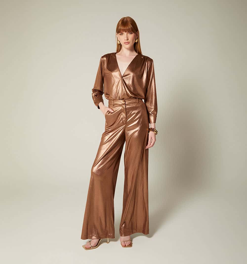 Pantalon palazo tiro alto