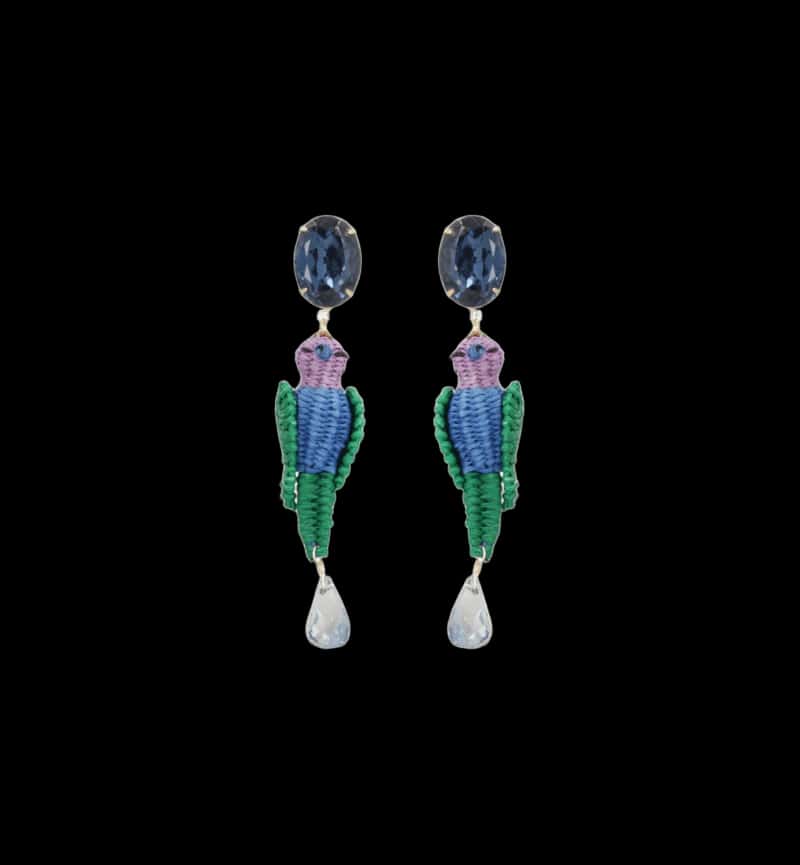 Aretes Colibrí