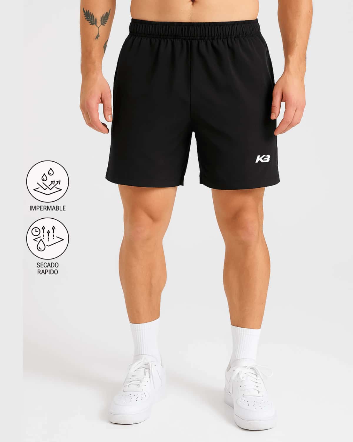 Pantaloneta Basica Impermeable┃KBMEN RF.131