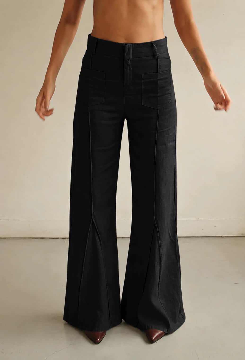 Pantalón Aire de lino | Negro