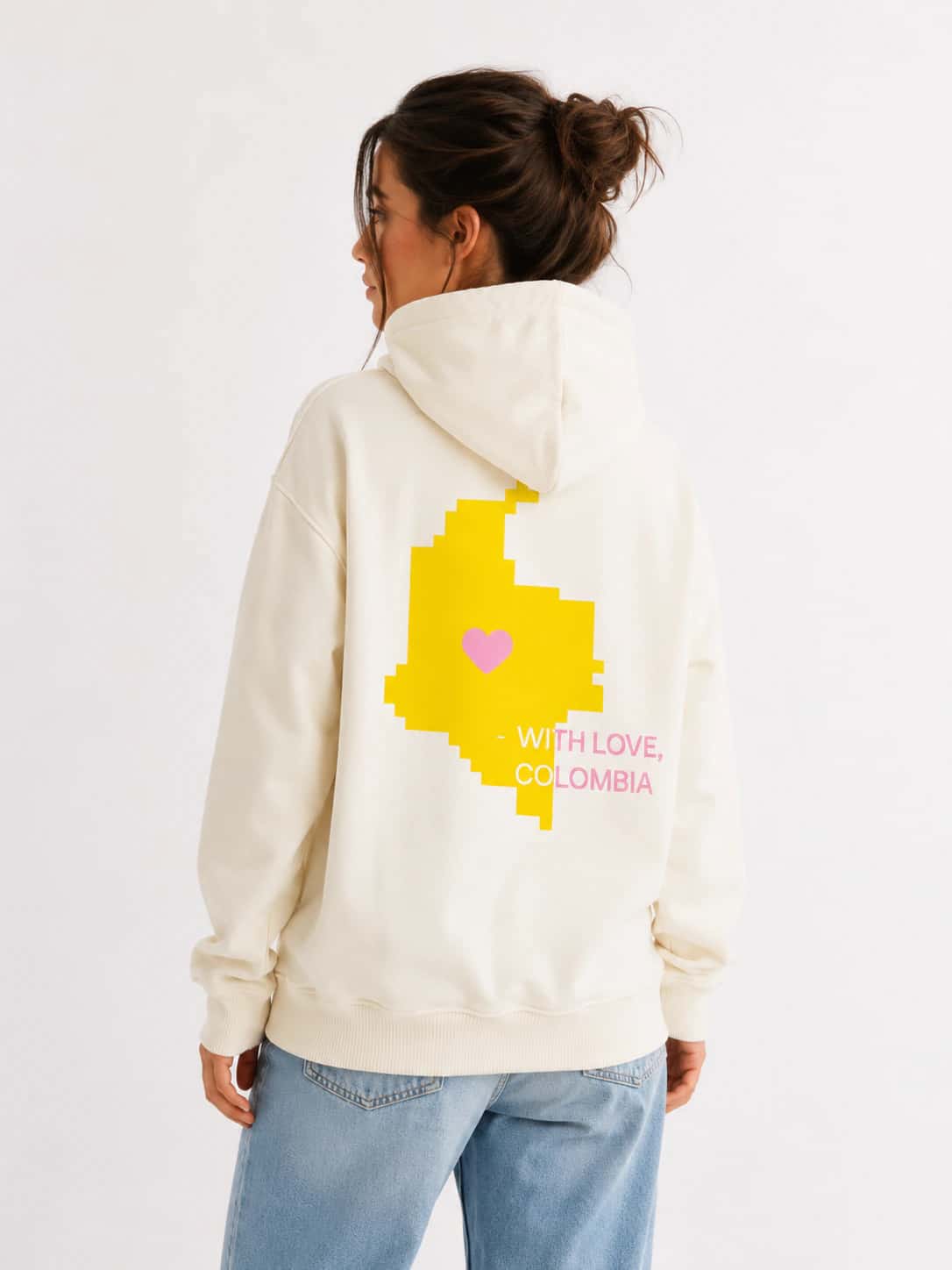 CTW Hoodie With Love Colombia crudo