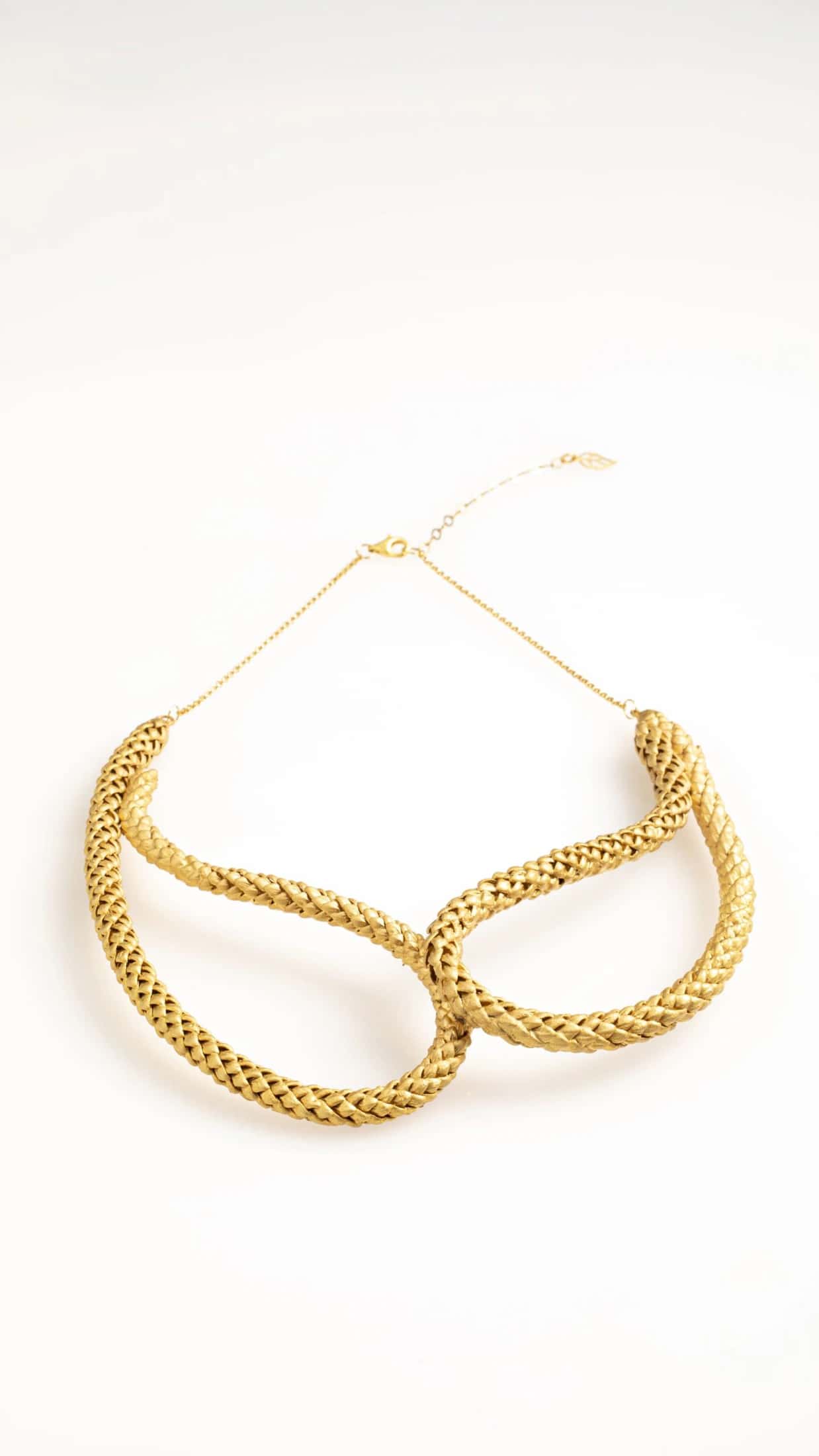 DOUBLE PAISLEY NORFOLK NECKLACE