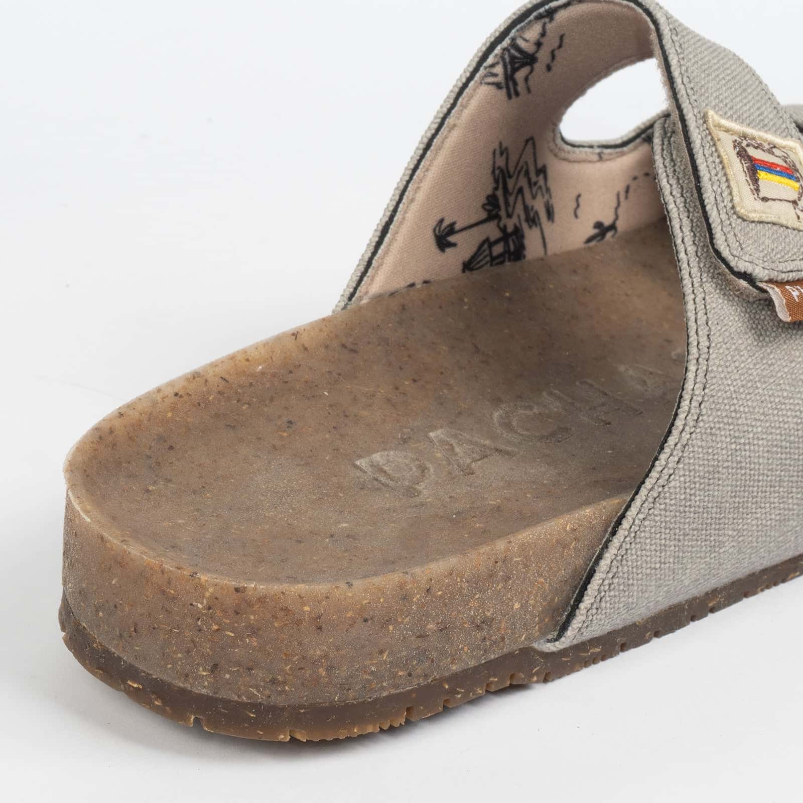 Sandalias dos correas "Bitacora" Gris - miniatura 8