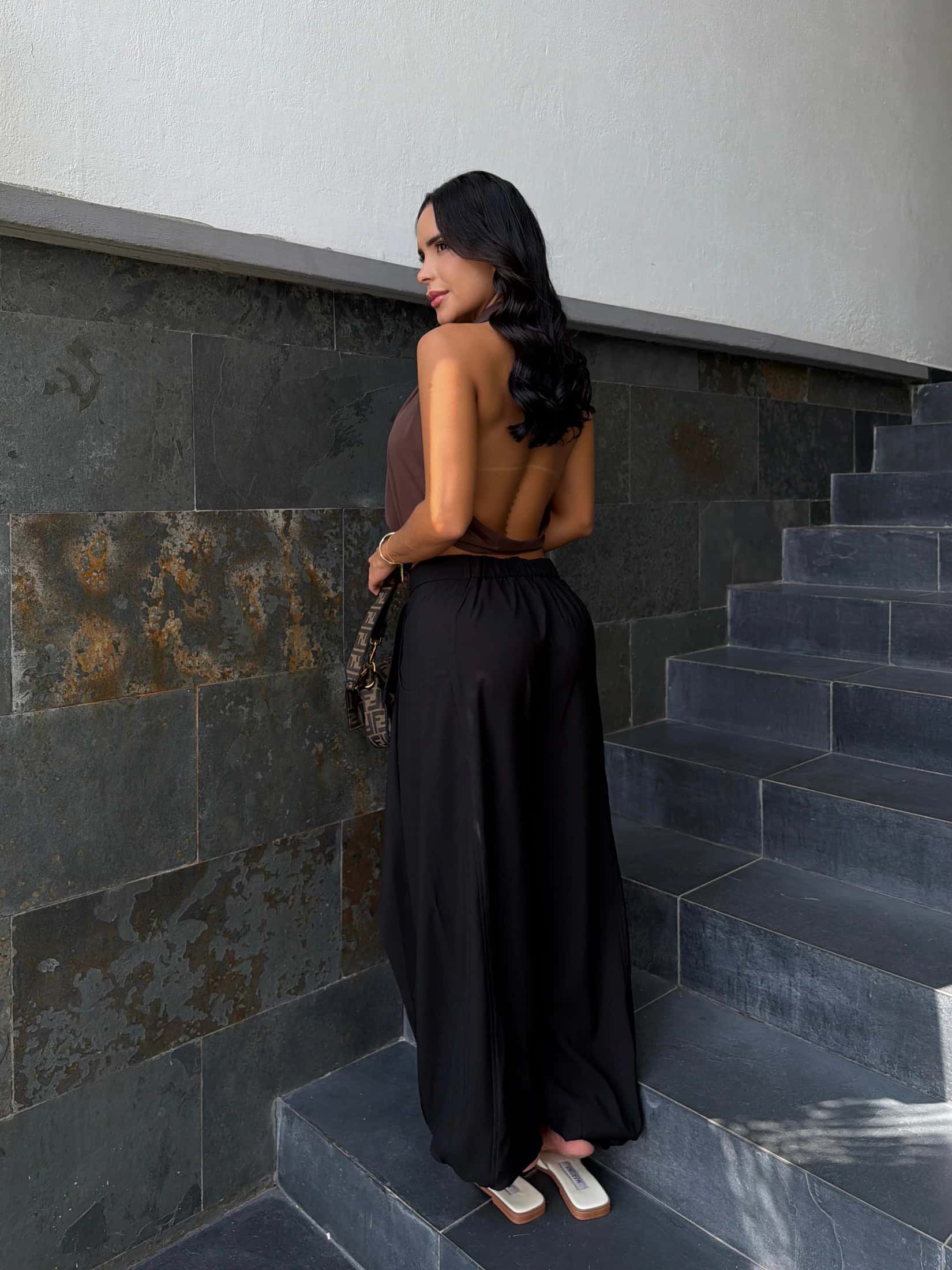 PANTALON ZAIRY NEGRO - miniatura 2