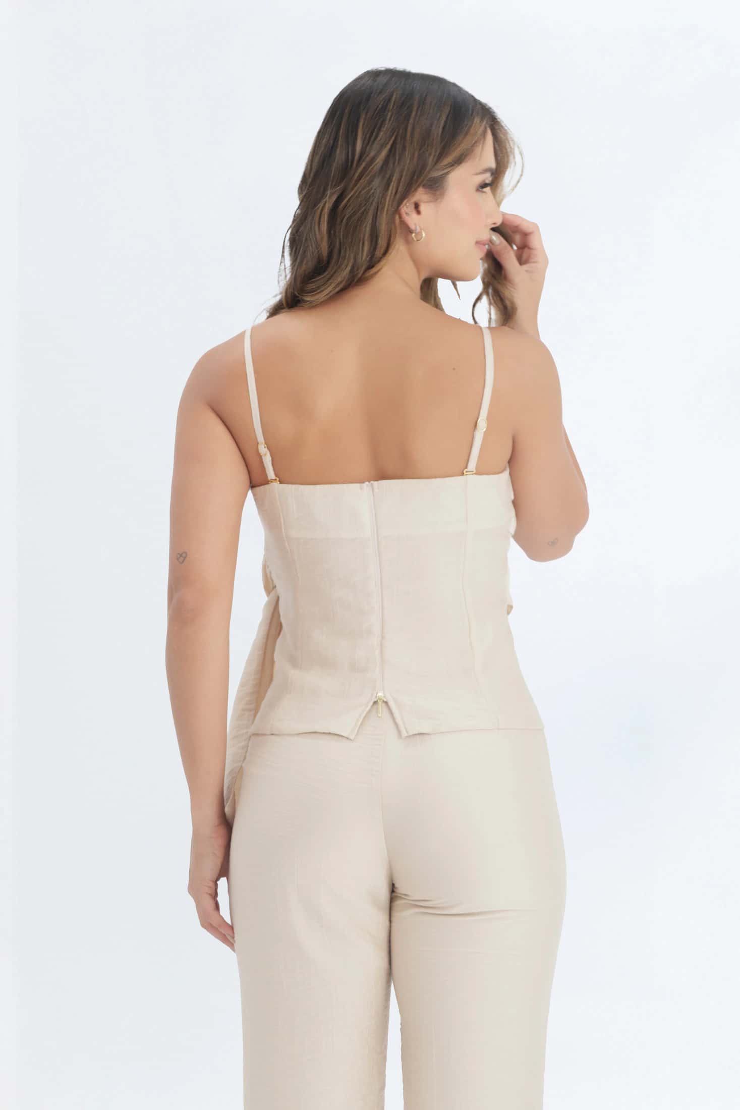BLUSA NUDO EN FRENTE PARA MUJER 1154075 - miniatura 3
