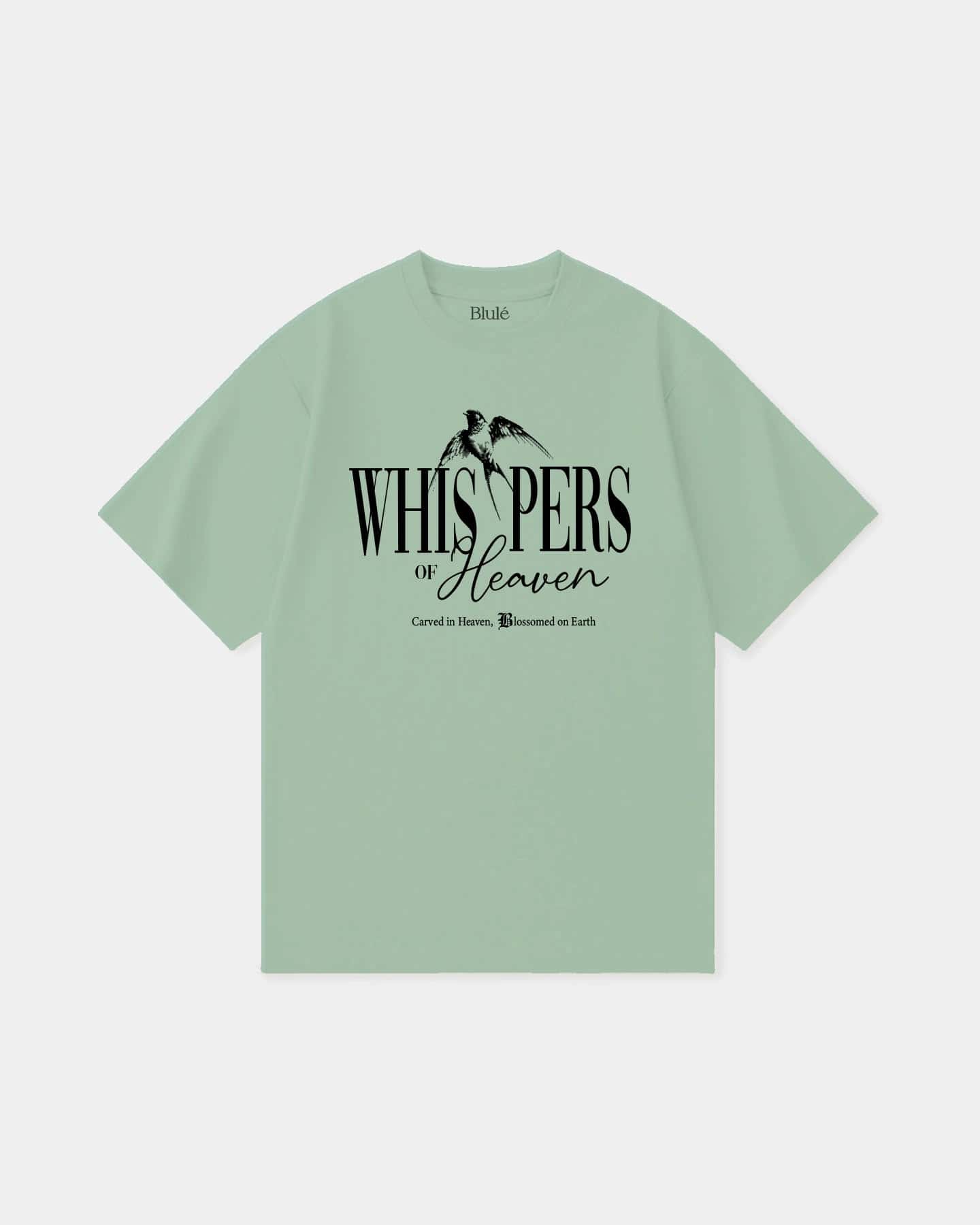 Oversized T Shirt Whispers Light Green