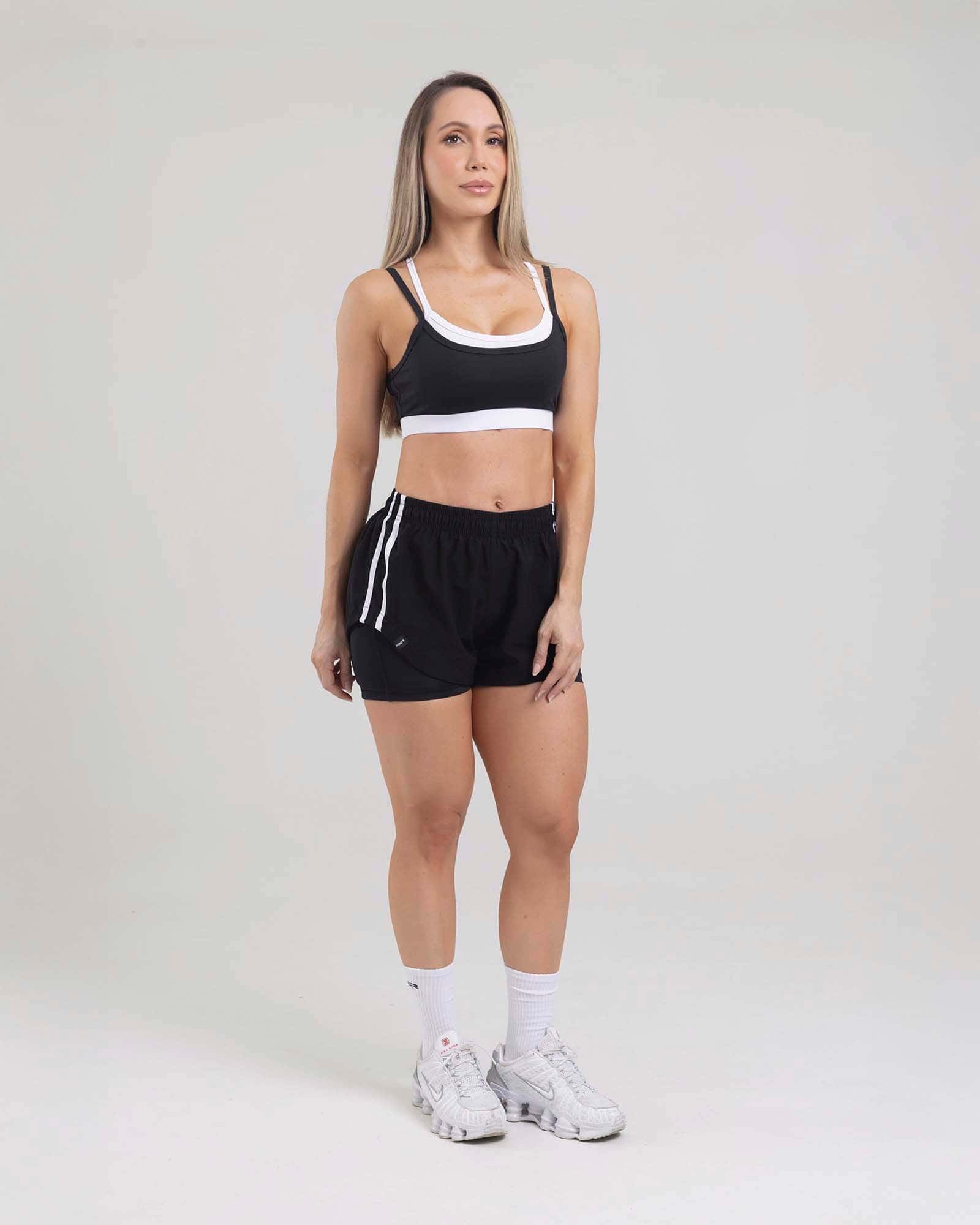 Short running negro dual run tropi FIBER