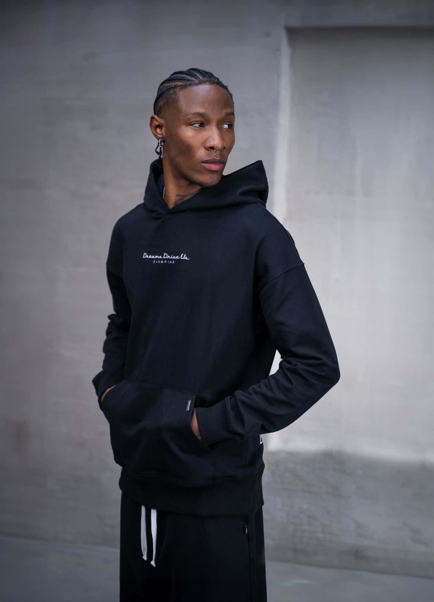 Hoodie Dreams - Negro (B)