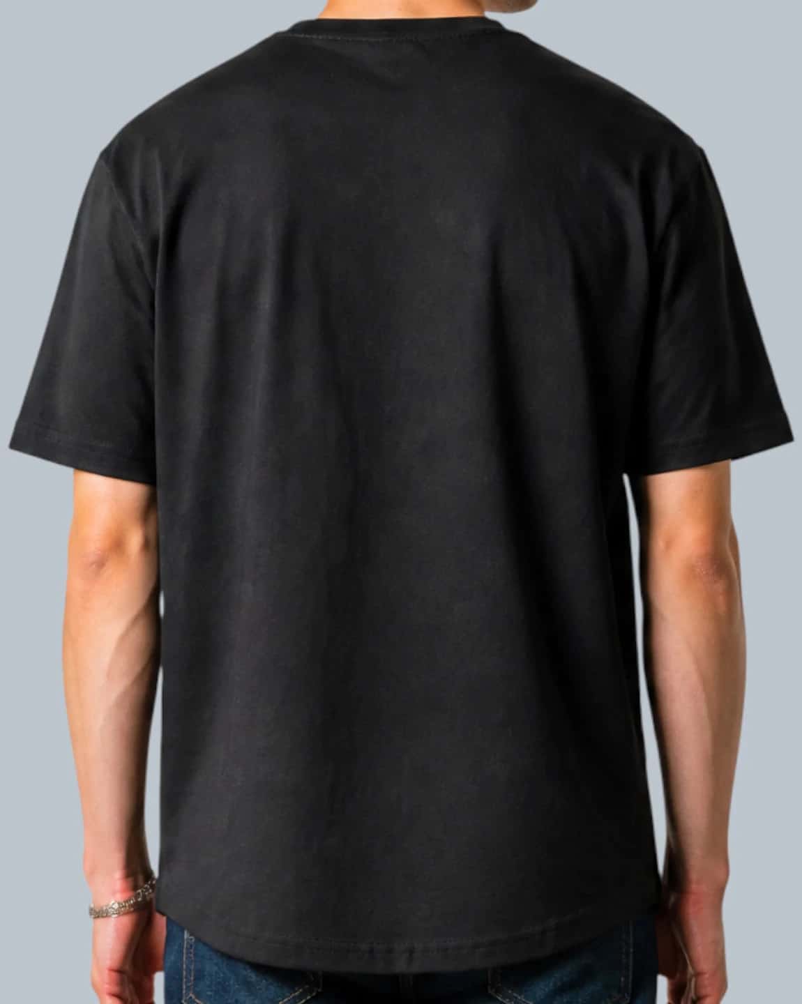 CAMISETA BASICA NEGRA ESCUDO 1989 - miniatura 3