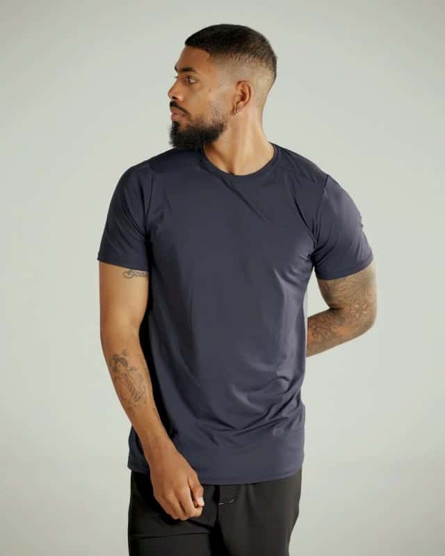 Crimson men short sleeve t shirt Navy - miniatura 3