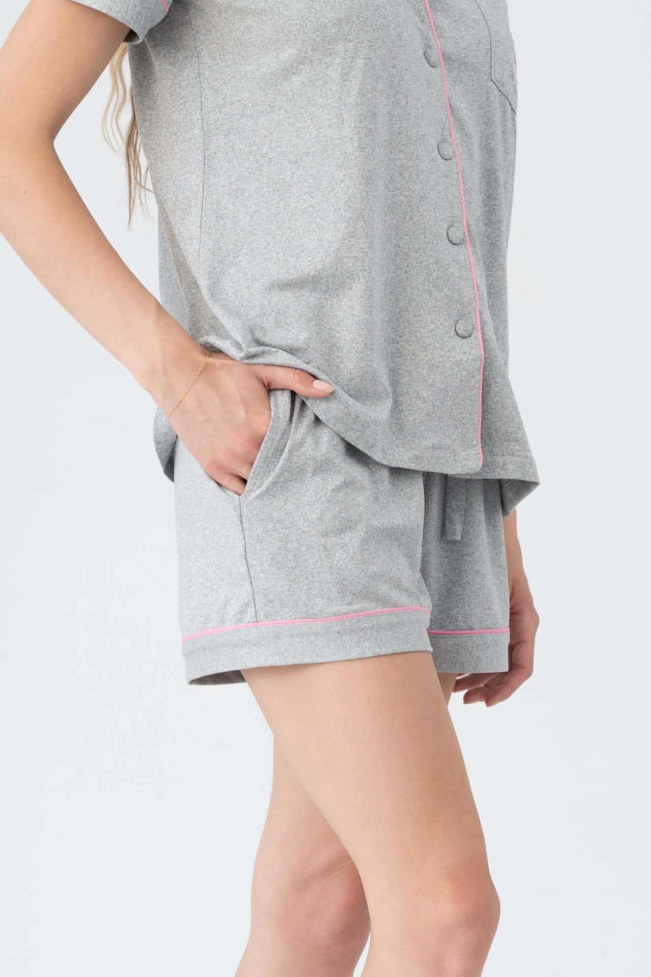 Set Short Paris Rose Taupe - miniatura 5