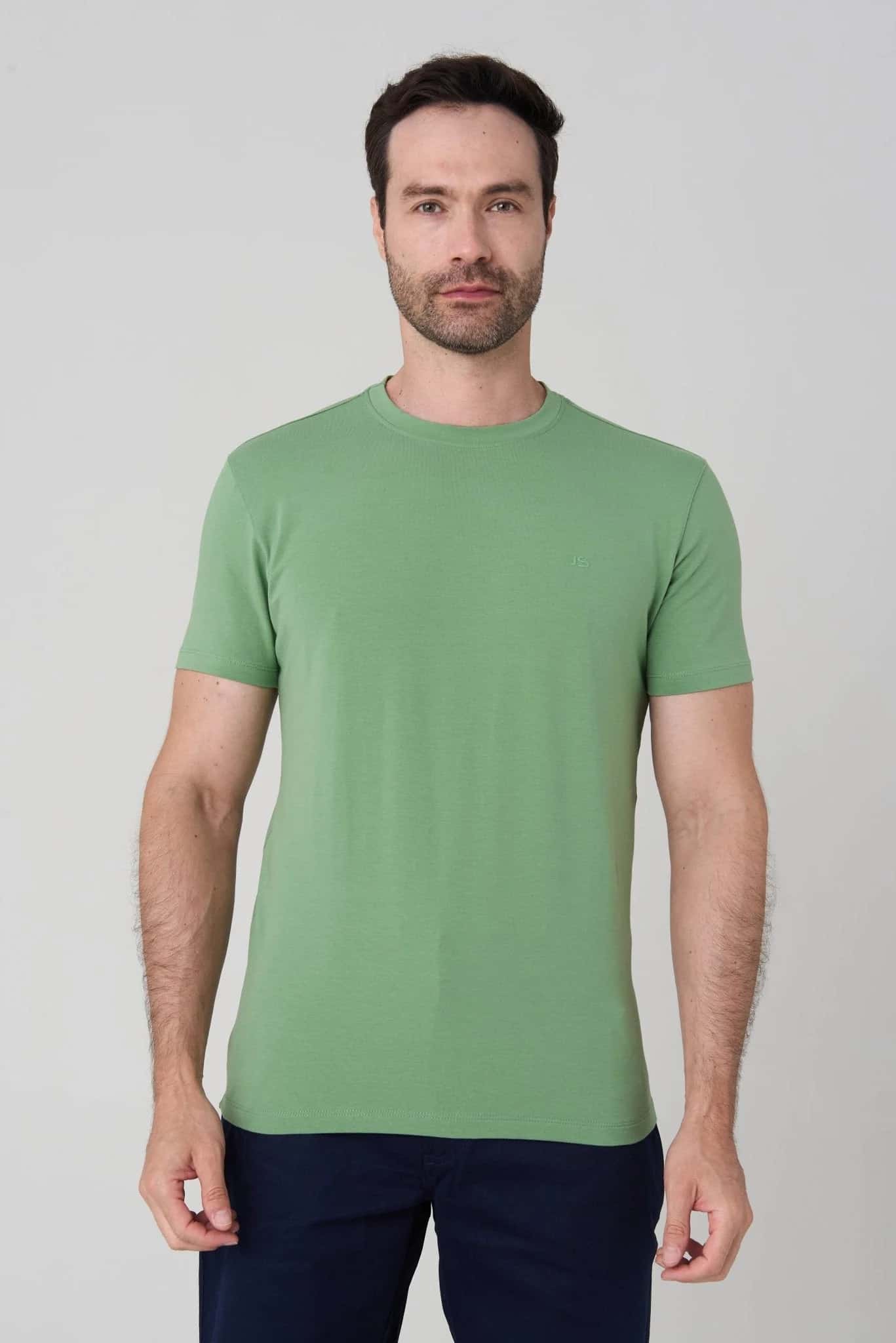 T-Shirt manga corta casual Jon Sonen