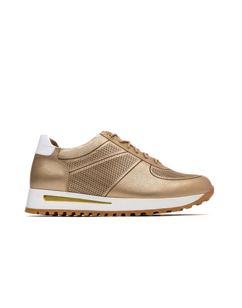 Tenis deportivo para mujer en cuero REF BOS1799