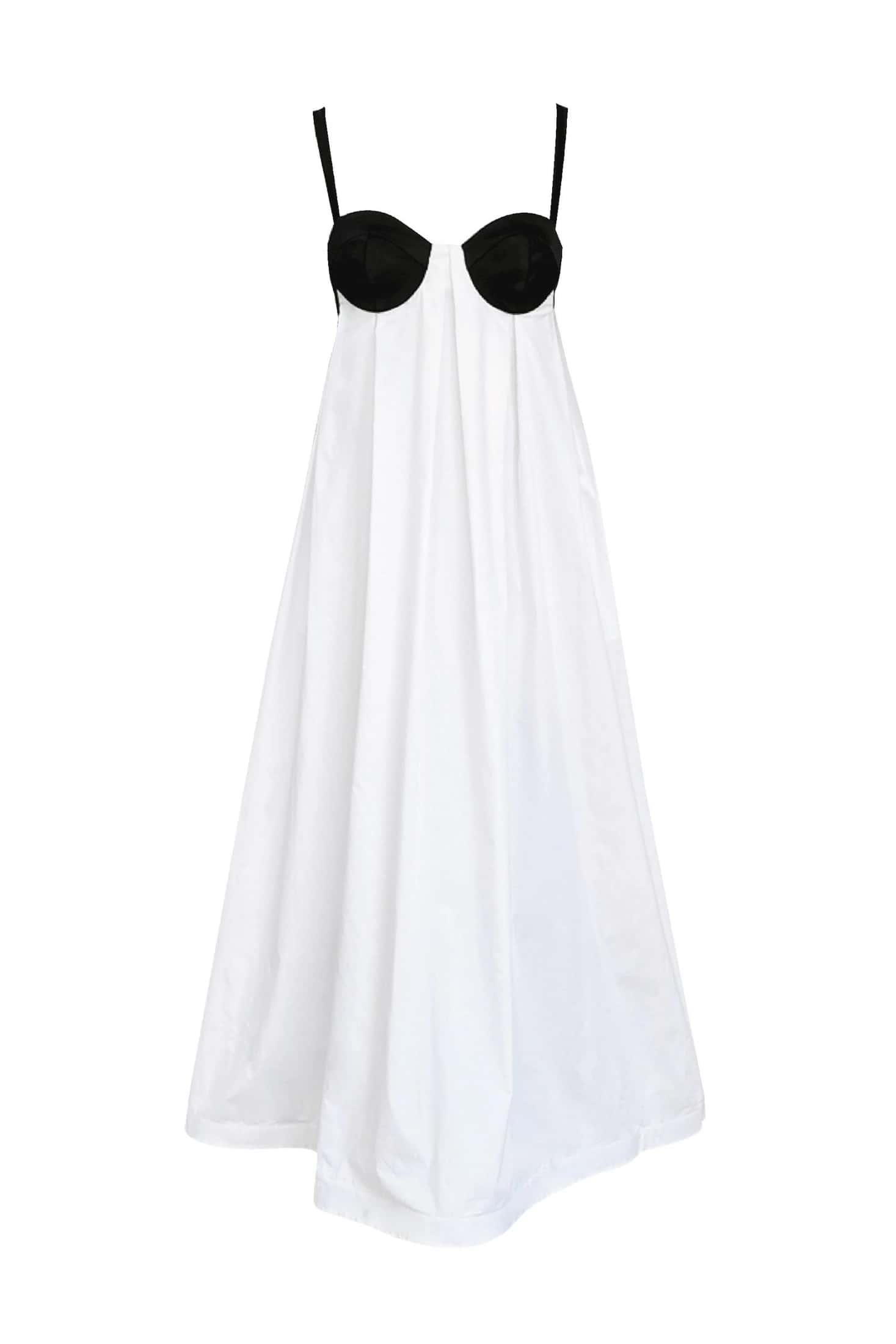 Brisa Maxi Dress Blanco S - miniatura 1