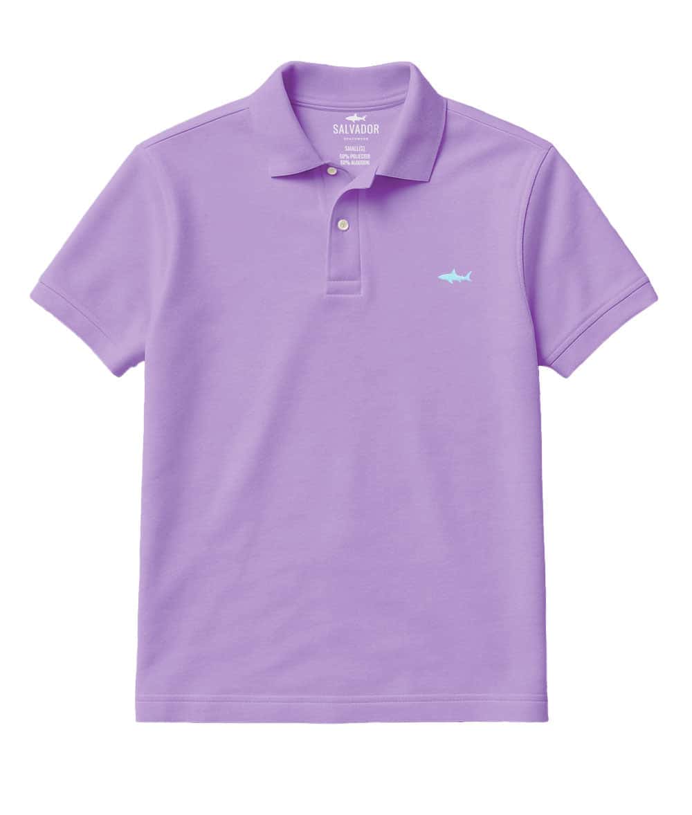 CAMISETA POLO LILA