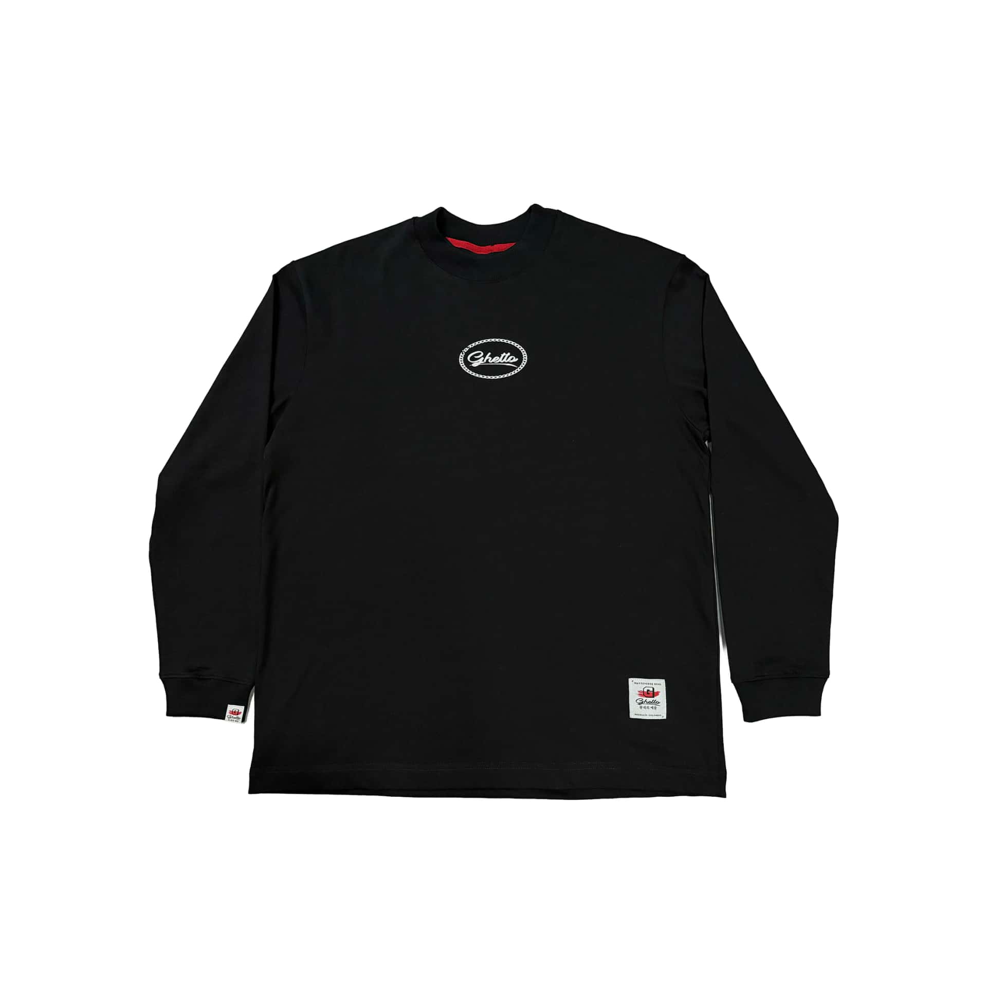 Camibuso Negro Fino