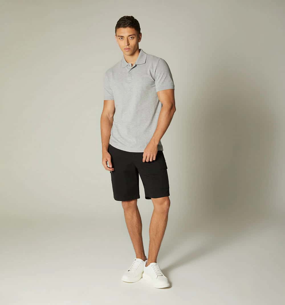 Polo básica slim fit