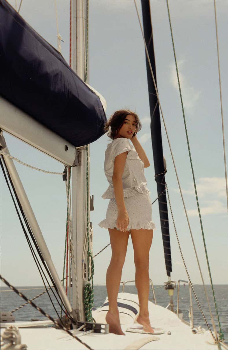 Set Short Portofino Navy Dot - miniatura 2