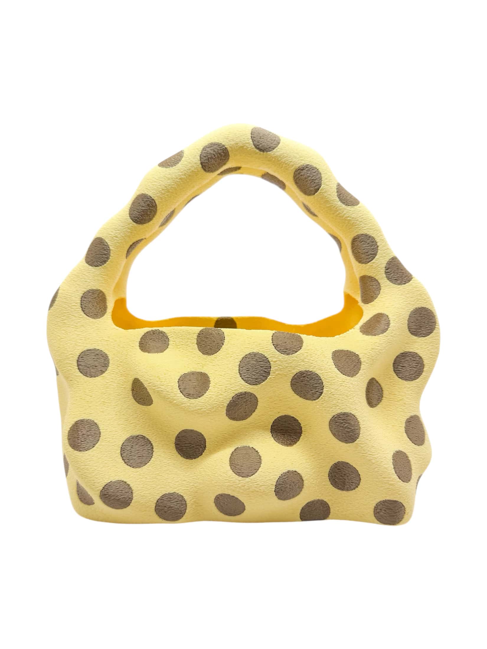 bolso grande cosmic water polka dots butter yellow - miniatura 8