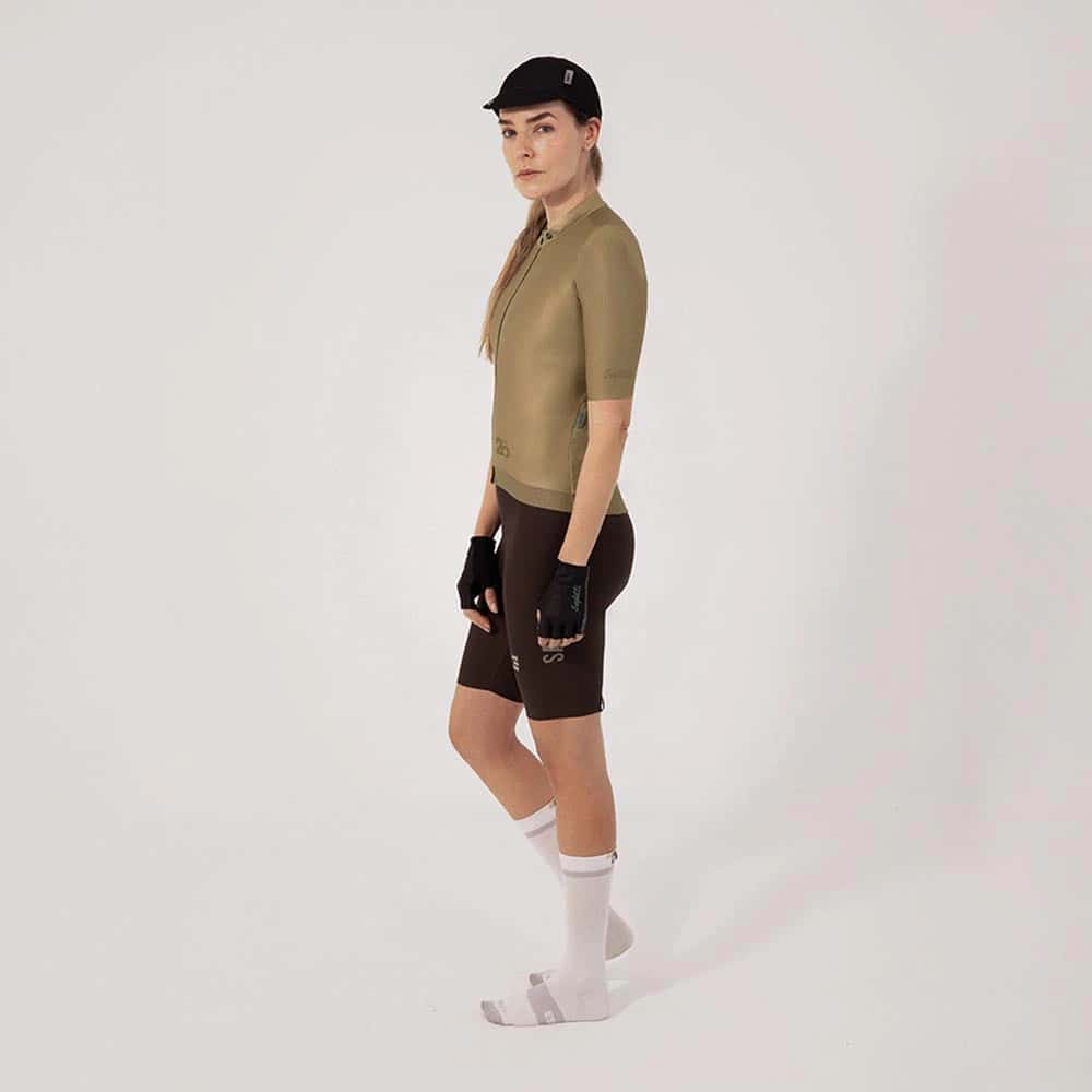 CAMISA CICLISMO MANGA CORTA ESSENTIAL GOLD PARA MUJER - miniatura 6