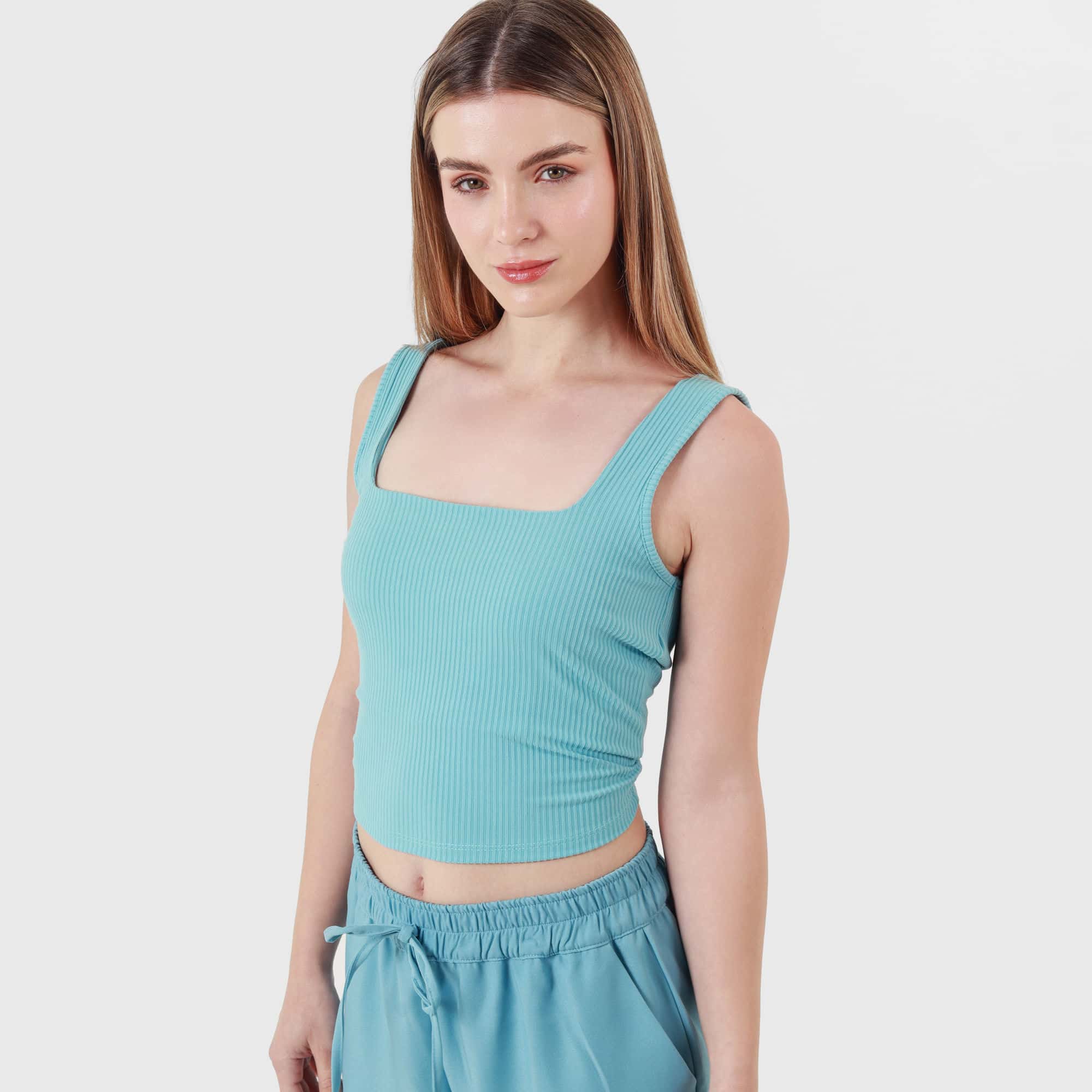 Camiseta Cuello U Manga Sisa
