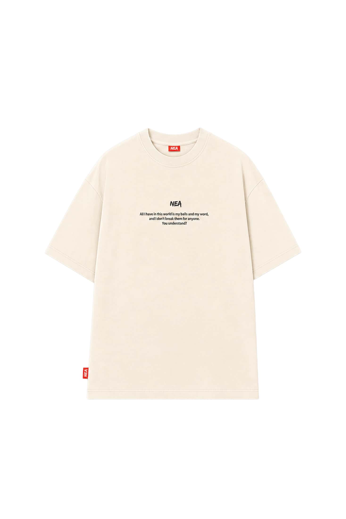 CAMISETA REGULAR SUNRAY MARFIL NEA - miniatura 1