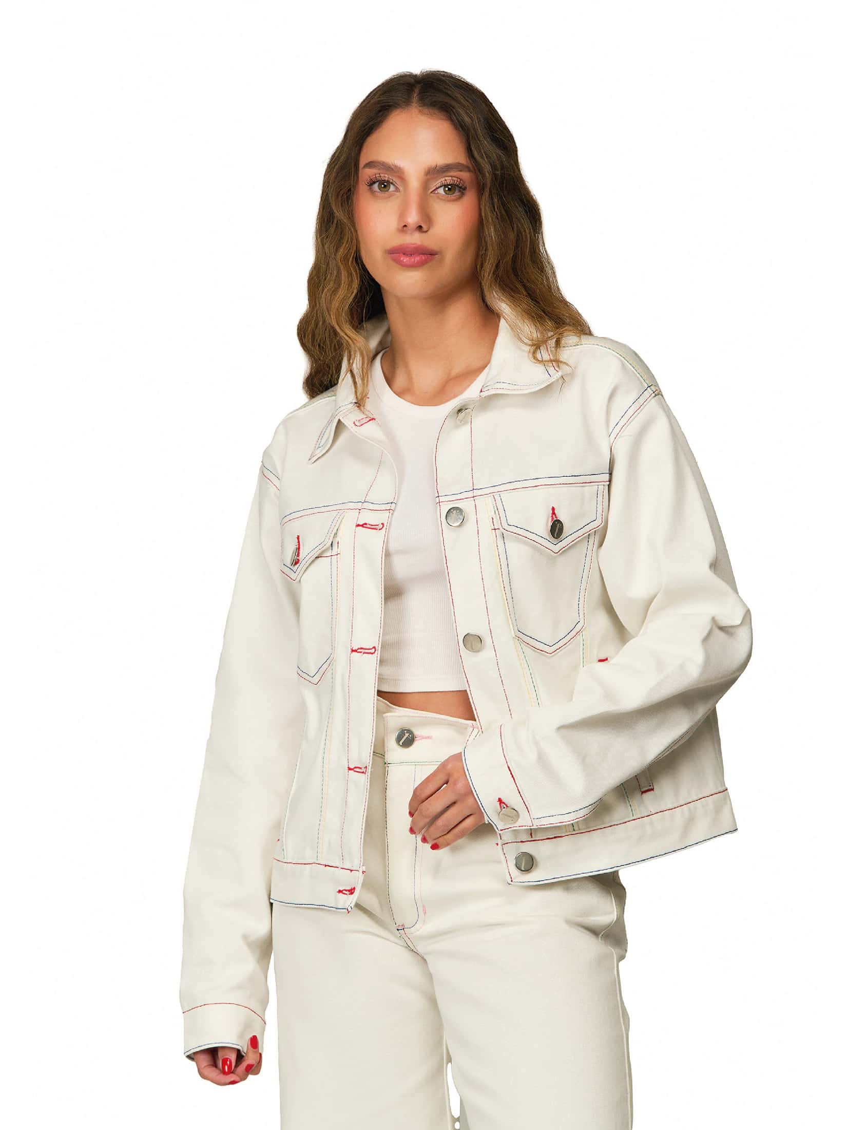 Chaqueta Momento White
