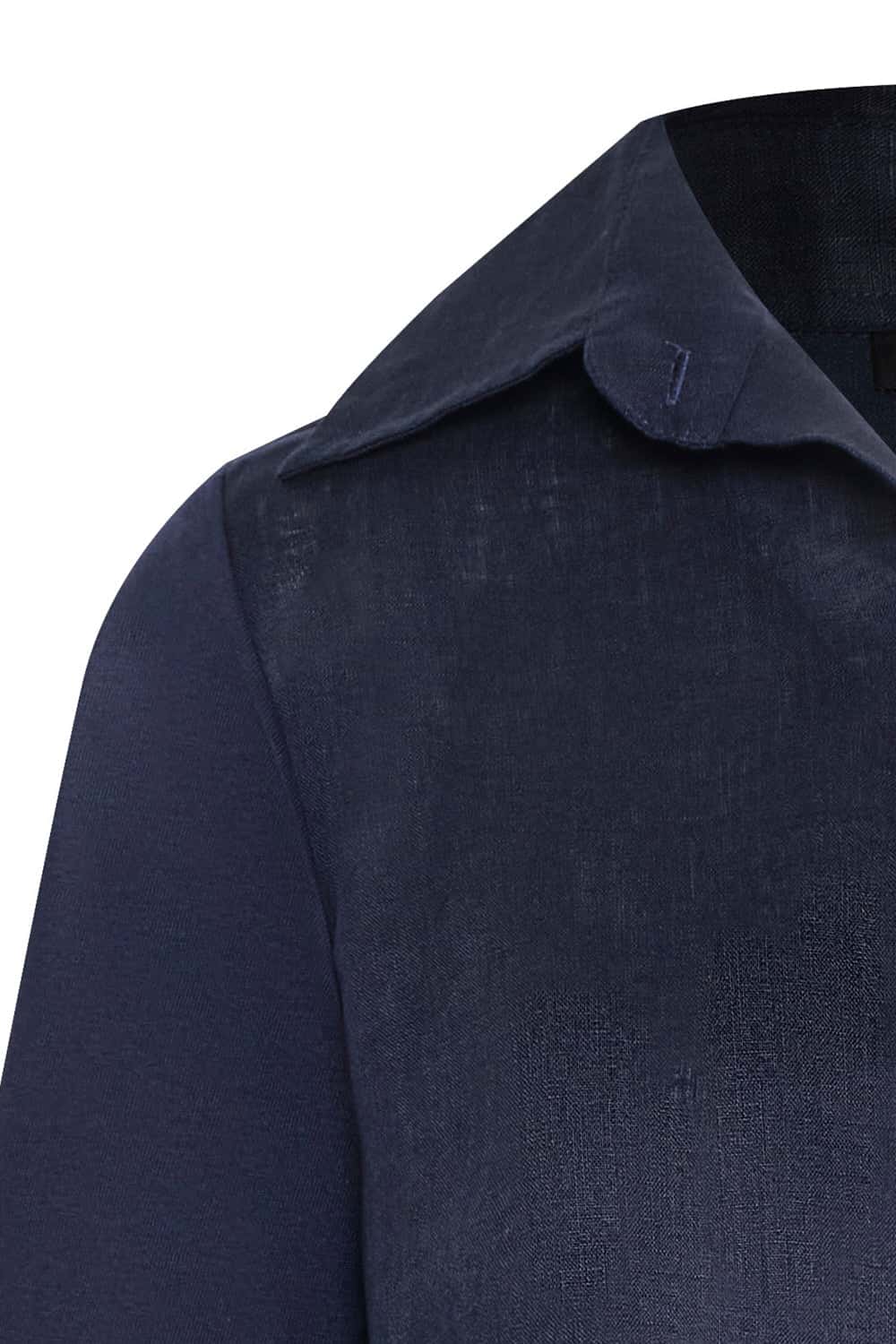 Camisa bianca azul navy - miniatura 2
