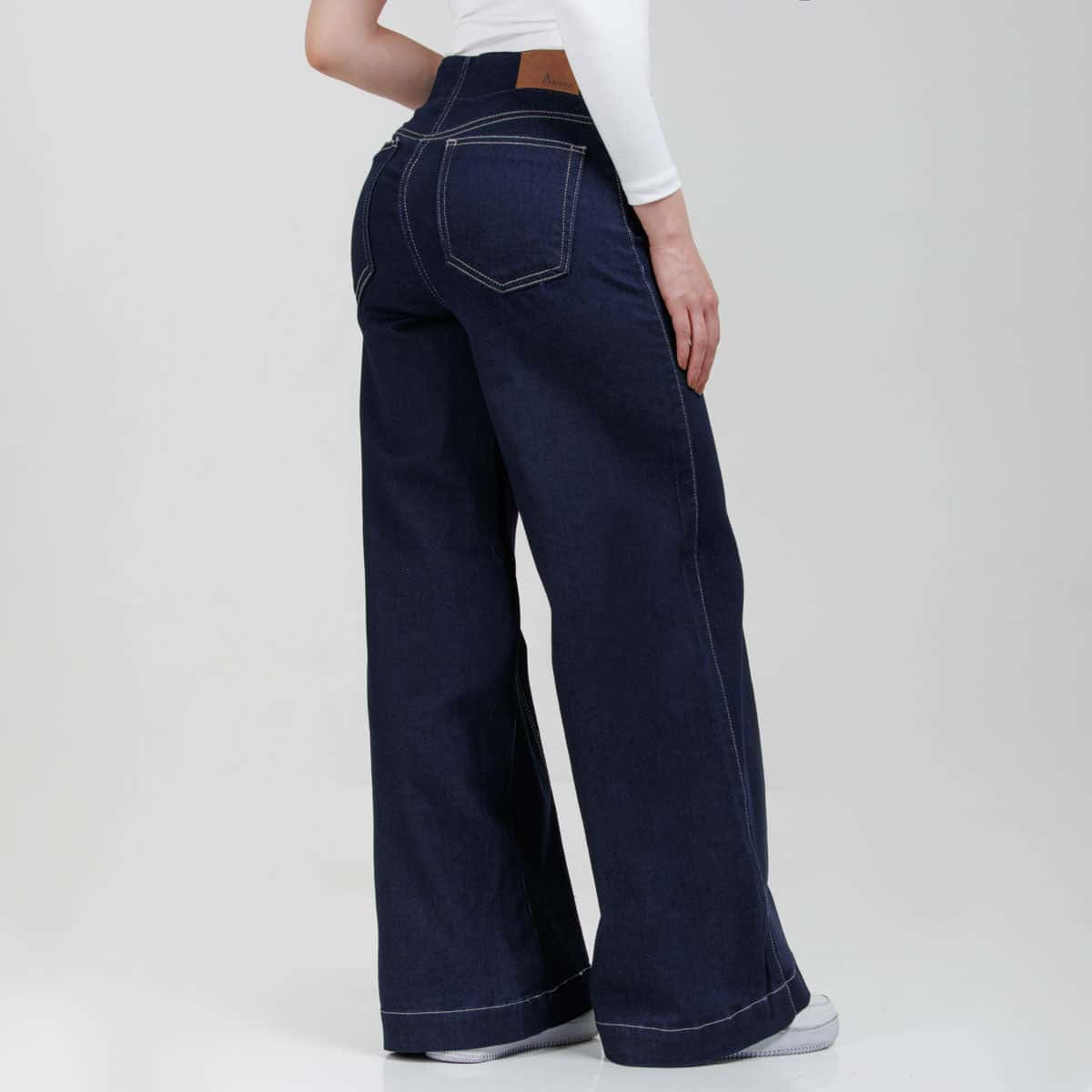 Jean Wide Leg  Ax-3057 LIcrado - miniatura 3