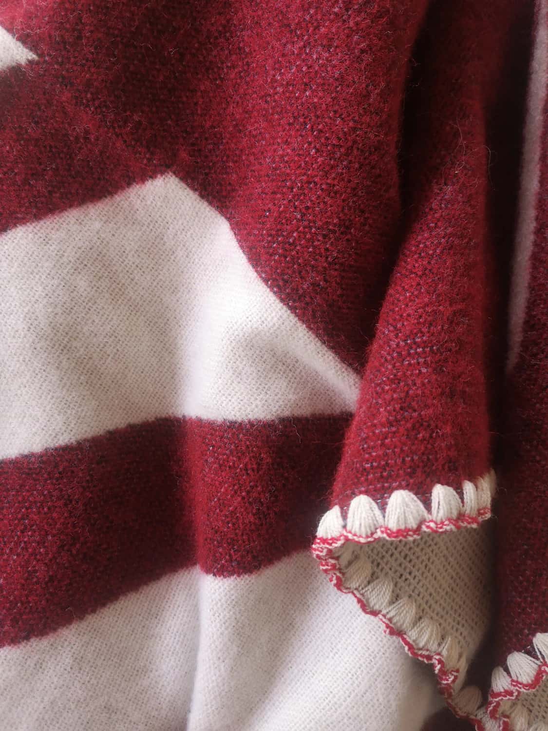 Poncho Natura - Rojo. - miniatura 6
