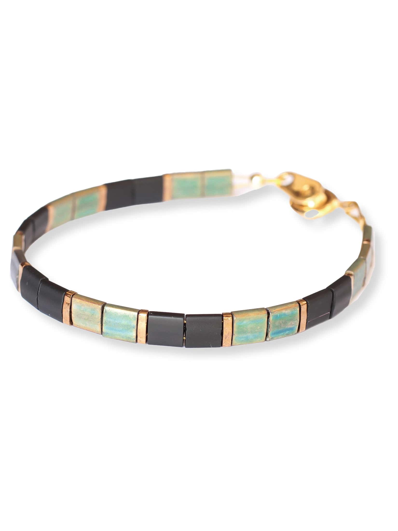 Brazalete Miyuki Tila Safari 5mm