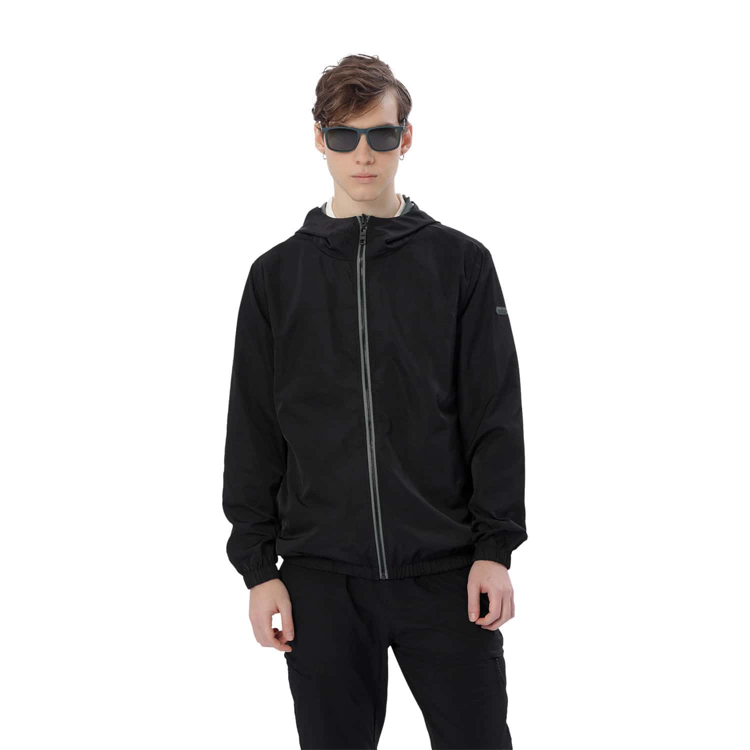 Chaqueta Doble Faz para Hombre Vallero Verde/Negra