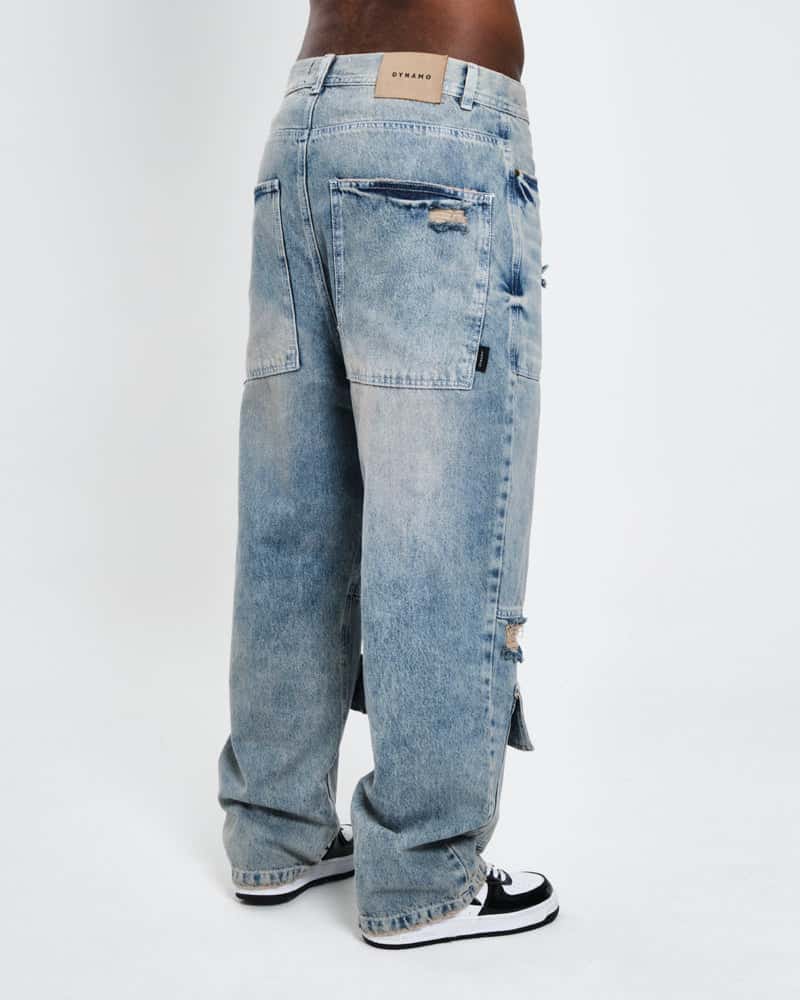 Jean Baggy Rebel Wash - miniatura 7