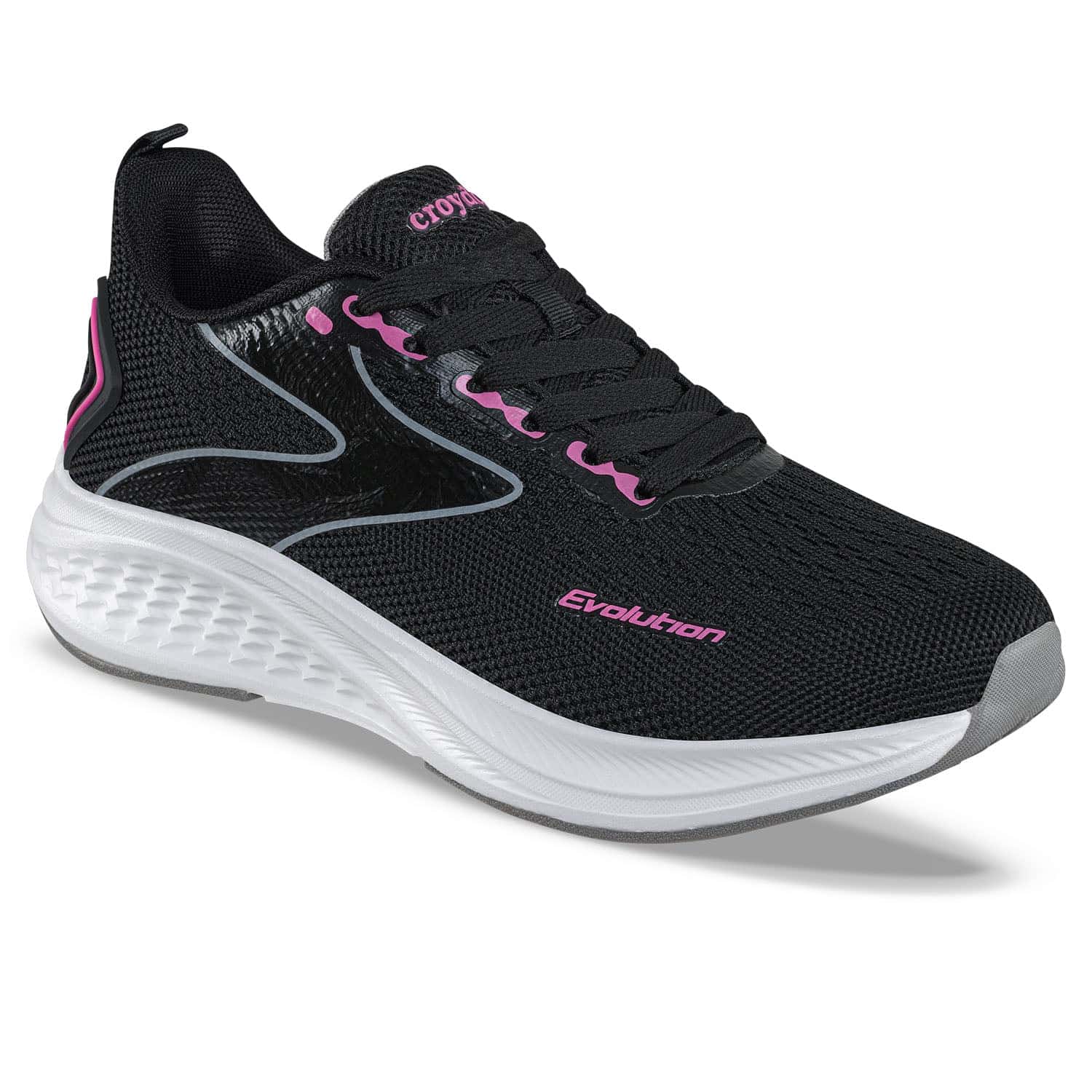Tenis Running Bagol Negro Croydon para Mujer