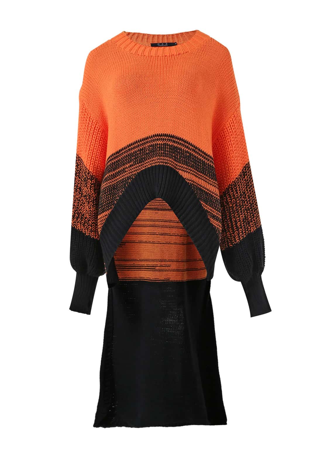 MELANGE CAPE SWEATER