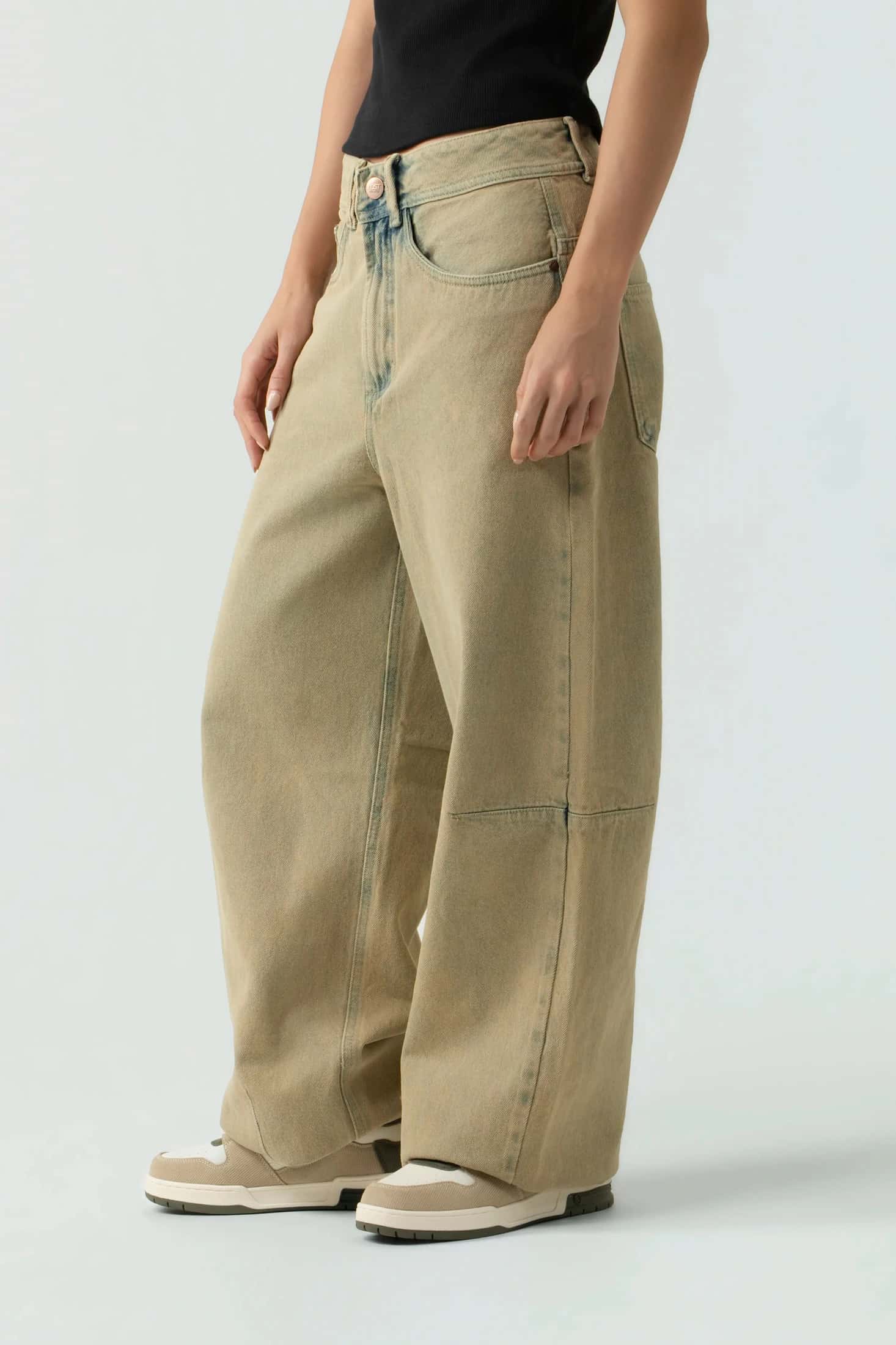Jean QST Baggy Fit - Sand Beige - miniatura 11
